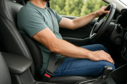 Auto-Lendenstütze für mehr Fahrkomfort und Rückengesundheit