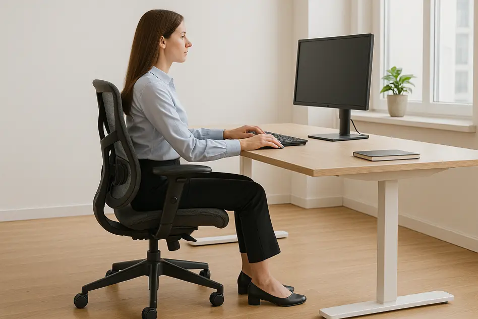 Ergonomisch sitzen – So verbessern Sie Ihre Haltung und Gesundheit am Arbeitsplatz