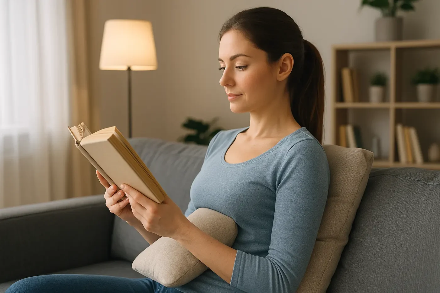 Ergonomie beim Lesen: Rückenschmerzen vermeiden und Komfort steigern