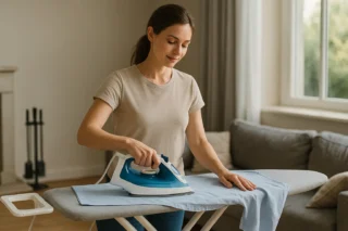 Ergonomisches Bügeln: Rückenschonend, effizient und komfortabel